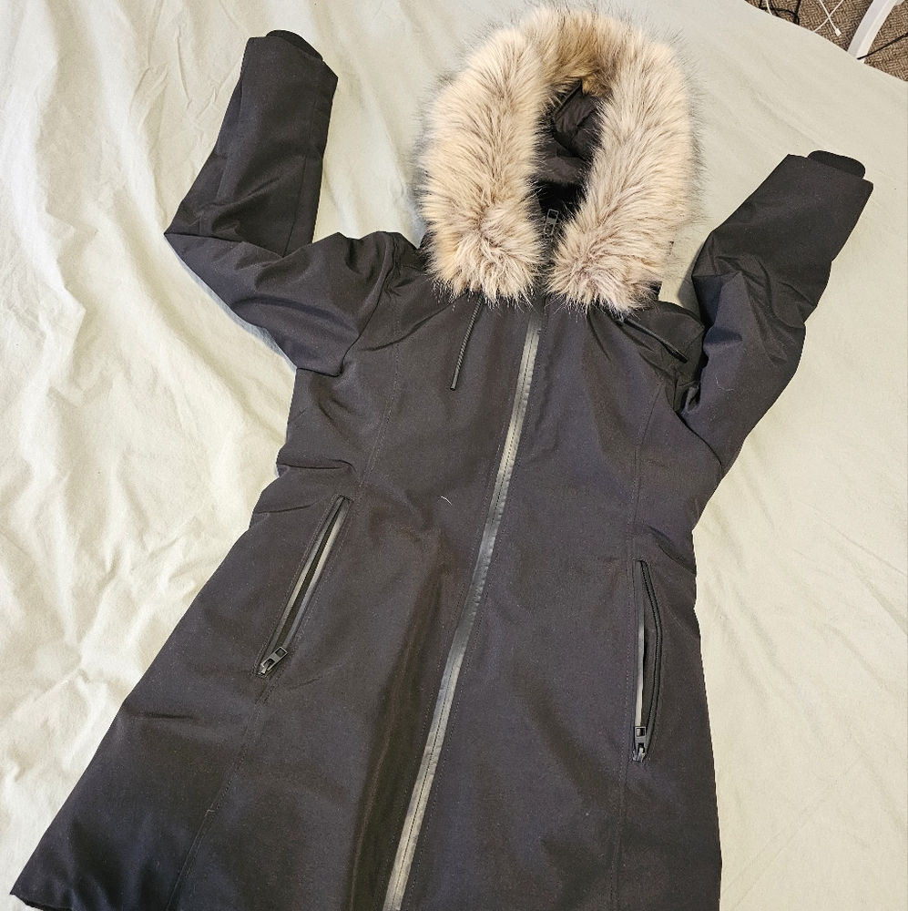 Zara Parka. New, in black. Warm and cozy.